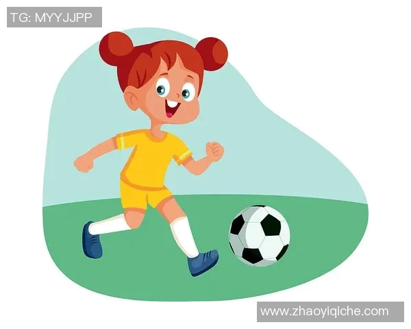 踢足球明星卡通画展现运动激情与童趣的完美结合